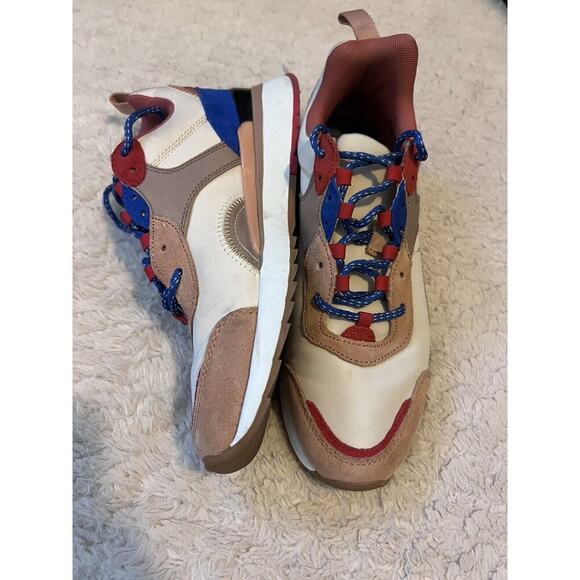 Zara Collection Shoes Sneaker Women 9 Multicolor Retro Comfortable - Picture 1 of 5